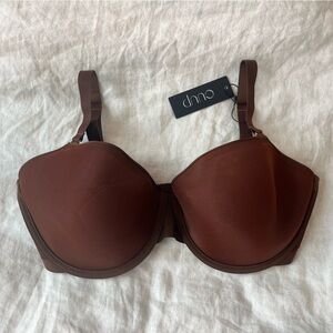 NWT CUUP Demi Bra - Mesh - Espresso